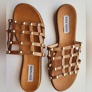 Steve Madden size 8.5 brown sandals